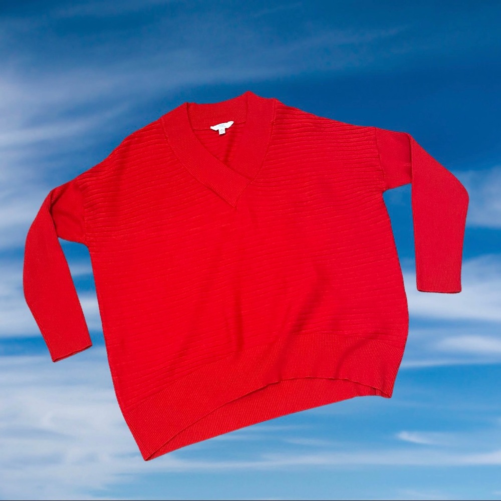 Red sweather / woman / xlarge / cherry red